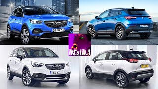 2019 Vauxhall Grandland X vs 2019 Vauxhall Crossland X technical comparison Vauxhall [upl. by Dnaltroc]