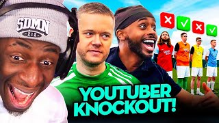 YOUTUBER FOOTBALL KNOCKOUT [upl. by Ahseuqal]