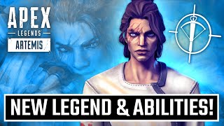 Apex Legends New Legend Artemis Abilities amp Gameplay [upl. by Notlih]