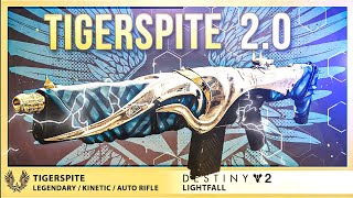 Tigerspite 20 A Perfect PvE God Roll And Still Feels Great In PvP [upl. by Nnylatsyrc]