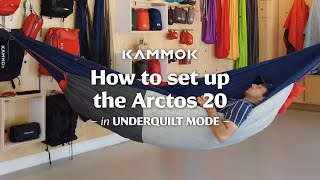 How to Set Up the Arctos 20 in Underquilt mode [upl. by Shaner]