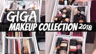 GIGA MAKEUP COLLECTION 2018  Eveline Karlsen [upl. by Redmer]