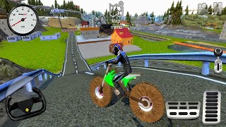 Offroad Uphill Online 3 Players Motocross Mud Bikes Racing Gameplay  Offroad Outlaws Android Game [upl. by Aguayo]