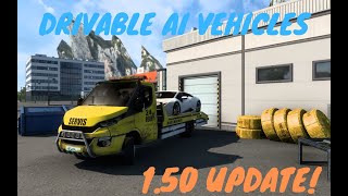 150 Drivable AI Vehicles for ETS2 [upl. by Berner]