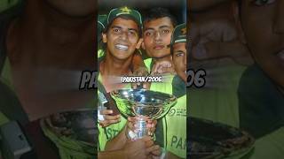 ALL UNDER 19 WORLD CUP WINNERS LIST 19882022 WHO WILL WIN UNDER 19 WC 2024 cricket youtubeshorts [upl. by Leirbaj]