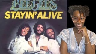 Bee Gees  Staying Alive  REACTION 🔥🔥🔥 [upl. by Aven657]