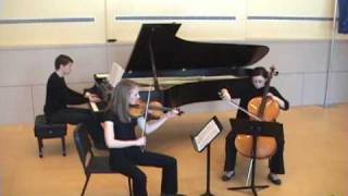 Frank Bridge  Phantasie in C minor  The Nora Trio pt 1 of 2 [upl. by Browning]