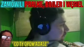 Dawid Jasper ZAMÓWILI PRALKE BOJLER i WĘGIEL [upl. by Mehalek167]