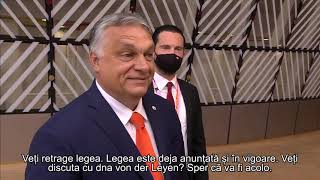 Viktor Orban  Eu apăr copiii şi dreptul părinților de ași educa sexual copiii [upl. by Etyam279]