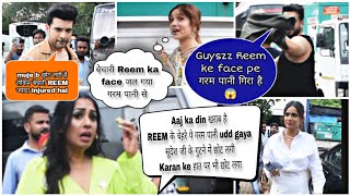 बेचारी Reem Shaikh ke चेहरे पर उड़ा गरमा गरम पानी Laughter Chef ke Set पर Shoot करते वक्त  Reem [upl. by Cosette488]