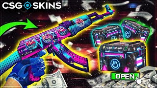 AK47 NEON RİDER CIKARDIM Csgoskins Promo Code 2024 [upl. by Dahsra]