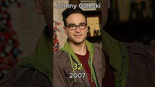 Johnny Galecki  Big Bang Theory2007 From Season 1 to Final Evolution celebrity tbbt tvseries [upl. by Aniwde]