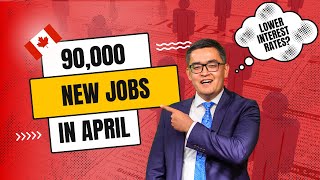 90000 New Jobs for Canada  Time To Cut Interest Rates [upl. by Odlaumor]