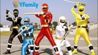 Ninja Rangers versi Bahasa Indonesia  Ost Opening With Lyrics Nostalgia90an [upl. by Kerat]