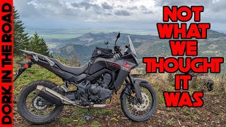 Honda Transalp 750 1000 Mile Review We Had it ALL WRONG From the Beginning [upl. by Festus]