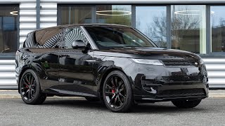 2023 Land Rover Range Rover Sport D300 Dynamic SE  Santorini Black  Walkaround 4K [upl. by Ynned14]