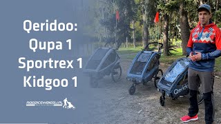 Porównanie modeli Qeridoo Qupa 1 Sportrex 1 Kidgoo 1 [upl. by Kwei508]