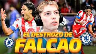 DAVOO XENEIZE REACCIONA AL DIA QUE FALCAO DESTROZO AL CHELSEA CAMPEON DE EUROPA 2012 [upl. by Claudio]