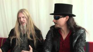 Nightwish interview  Tuomas Holopainen and Marco Hietala part 3 [upl. by Habeh641]