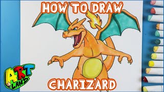 How to Draw CHARIZARD [upl. by Duile262]