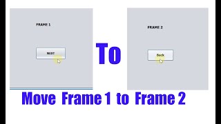 How To Link One Frame To Another Frame In Java GUI  Urdu Hindi  Tutorial 8 [upl. by Heall826]