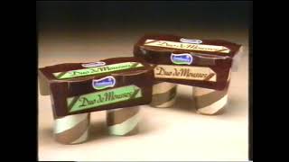 Chambourcy Duo de Mousses dessert advert  27th May 1995 UK television commercial [upl. by Graniah]