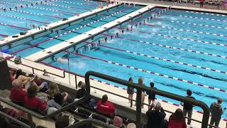 M 100 Back vs IUPUI 2024 [upl. by Kellen]