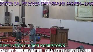 MWA OKTOB SA SE MWA DELIVRANS MWEN  LIVE WORSHIP SERVICE AT REVELATION COG [upl. by Itsim213]