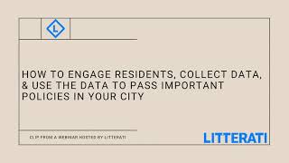 How A City Can Better Engage Residents Gather Data amp Pass Policy [upl. by Oluap]