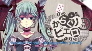 Karakuri Pierrot  off vocal with SINGABLE English lyrics [upl. by Saire]