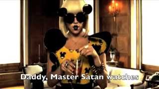 Lady GaGa EXPOSEDquotYou And Iquot Backwards WLyrics [upl. by Chilcote40]