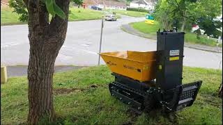 electric mini dumper Lumag MD500EFN radio contol [upl. by Aniryt]