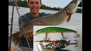 Best Pike Fishing Lures Tips and Techniques  How to Catch Basics [upl. by Anitsihc]