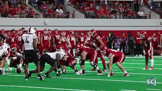 Video USD vs Southern Illinois football action [upl. by Tidwell407]