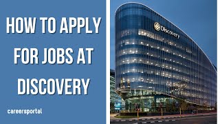 How To Apply For Discovery Jobs  Careers Portal [upl. by Wehrle]