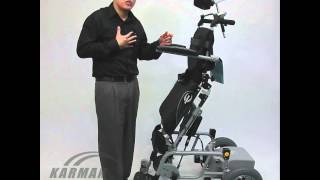 XO202 Power Standing Wheelchair  by Karman Healthcare power wheelchair [upl. by Donielle990]