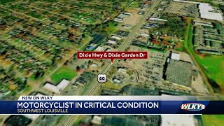 Motorcyclist in critical condition after being ejected in crash on Dixie Highway [upl. by Tteraj]