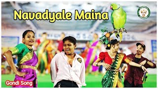 Navadyal Maina Gondi Song 2024 Group Dance Nagobha Darbar Keslapur Gondwana Channel [upl. by Arzed]