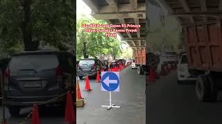 Rekayasa Dua Jalur Jalan Kalimalang Depan RS Primaya Selama 30 Hari [upl. by Tiertza]