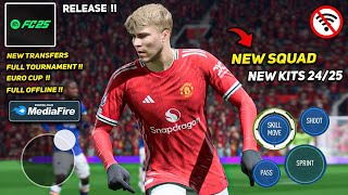 FIFA 16 MOD EA Sports FC 24 Android OFFLINE  New Update Transfers amp Kits 2425 Graphics HD [upl. by Fitzpatrick]