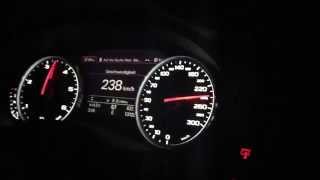 Audi A6 30 tdi Avant 204 PS Beschleunigung 0240 0100  0200 GermanAutobahn NIGHT [upl. by Amat]