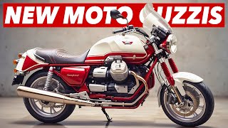 7 New Moto Guzzi Motorcycles For 2024 [upl. by Fremont]