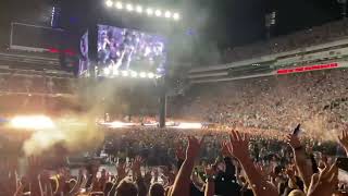 Hog Call at the Garth Brooks’ Concert in Fayetteville 🅰️🐗🏟🤠🎶 Arkansas Razorbacks [upl. by Haggar733]