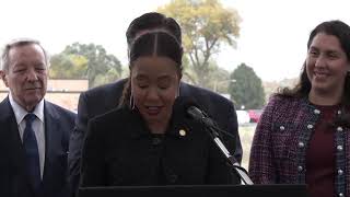 Robbins Heritage Park and Midlothian Creek Restoration Project Ribbon Cutting [upl. by Icnarf]