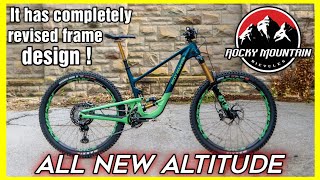 Rocky mountain all new altitude 2024  gets new linkage and adjustable reach [upl. by Sherfield215]