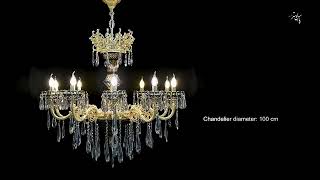 Chandelier 10 branches Pars Farahani chandelier code 7142 [upl. by Leanna865]