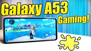 Samsung Galaxy A53 5G Gaming Review [upl. by Ulita]