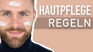 HAUTPFLEGE REGELN die du BEACHTEN SOLLTEST ● MÄNNERPFLEGE TIPPS [upl. by Tomlinson]