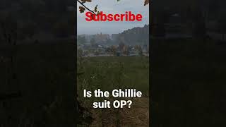 DayZ Console  Is the Ghillie Suit OP [upl. by Elem813]