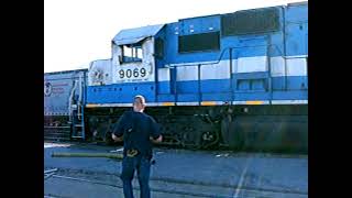 Working as a hostler in Murray Railroad Yard [upl. by Marjorie489]